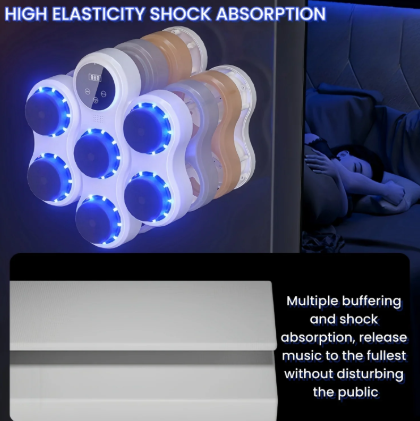 absorption-des-impacts-de-la-machine-de-boxe-musicale-elegance-6-targets