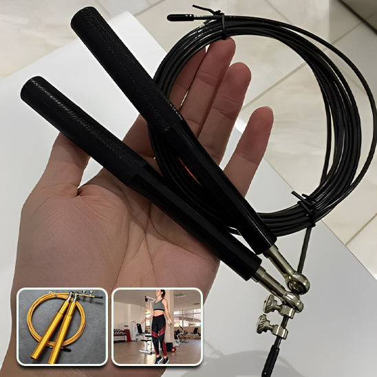 Corde à Sauter - JumpRopeCrossfit™ - Argent