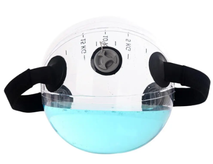 design-epure-transparent-de-l-haltere-aqua-fitness-ball