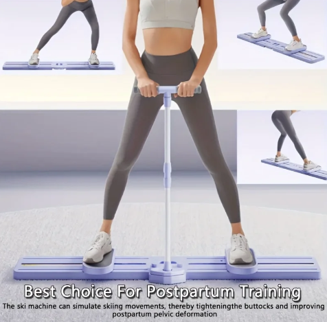 differentes-postures-utilisees-pour-ameliorer-le-plancher-pelvien-utilisant-le-stepper-ski-and-skate-trainer