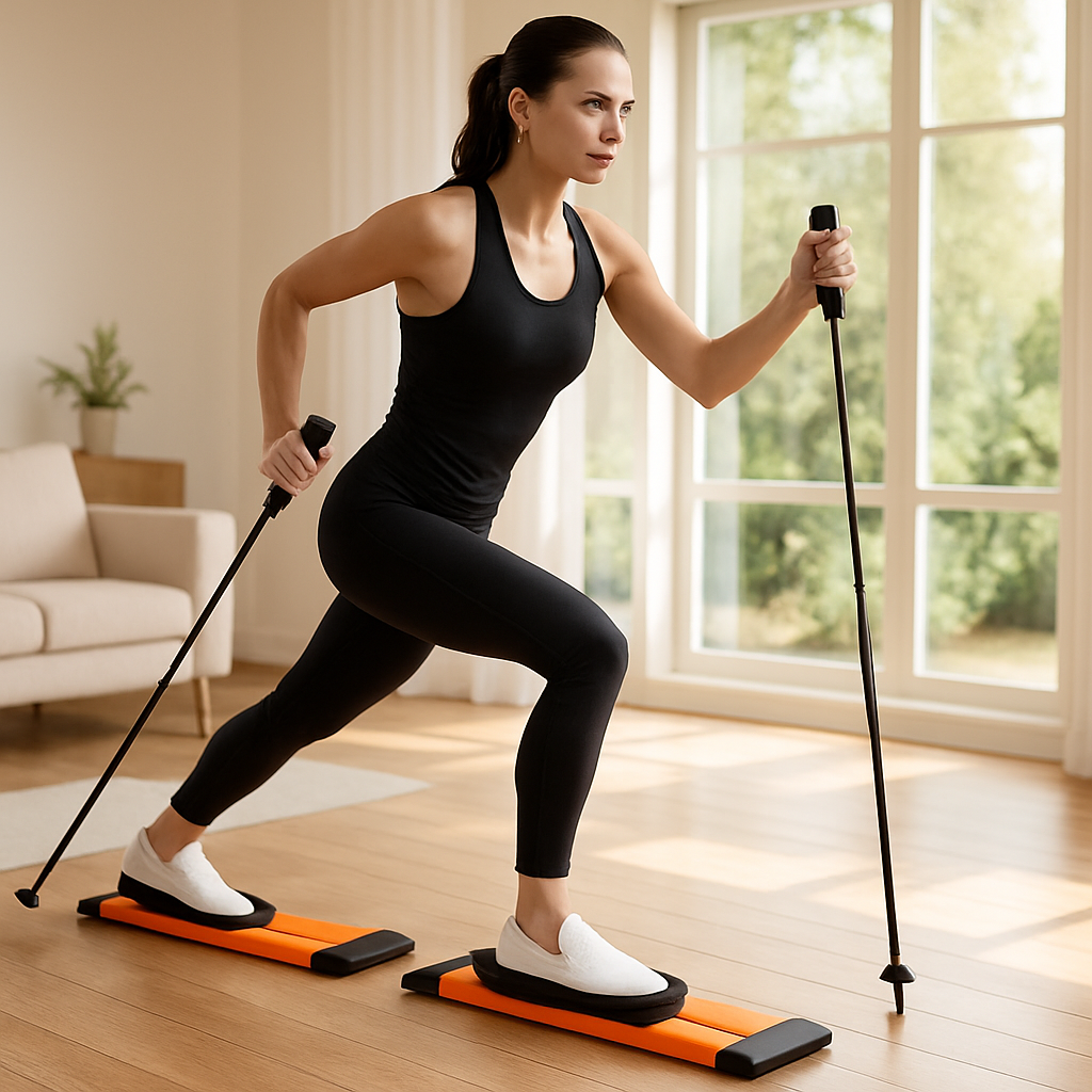 femme-qui-utilise-le-stepper-glisseur-en-position-crosscountry