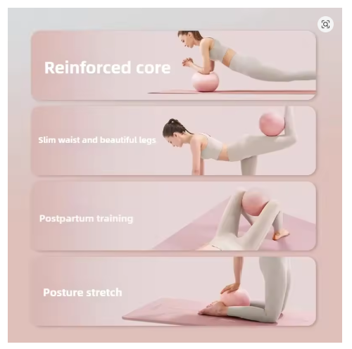 multi-exposition-postures-d-exercice-avec-le-ballon-de-gym-squeezy