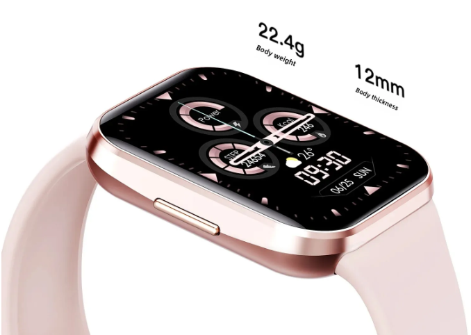podometre-smart-track-modele-rose-dimension-cadran-et-poids