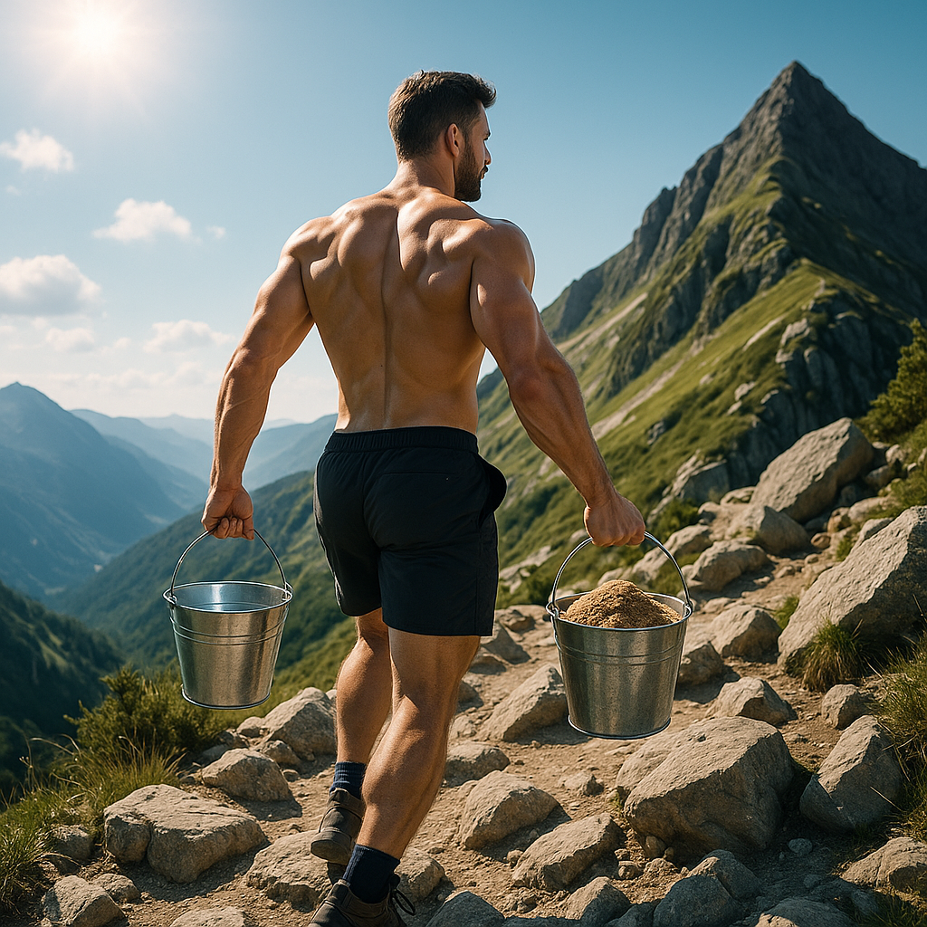 Muscler grâce à l'eau et au sable