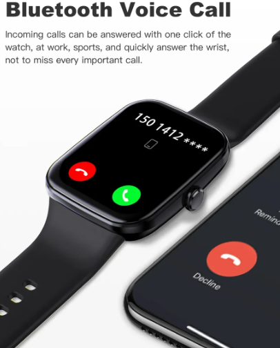 Bluetooth-appel-vocal-podometre-waterproof-smart-assistant