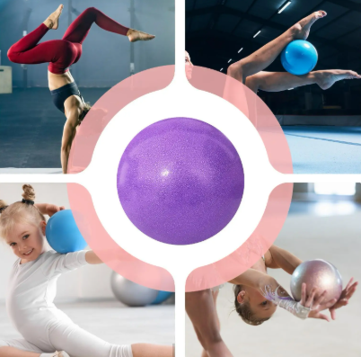 ballon-de-gymnastique-rythmique-violet-avec-4-exemples-d-utilisation