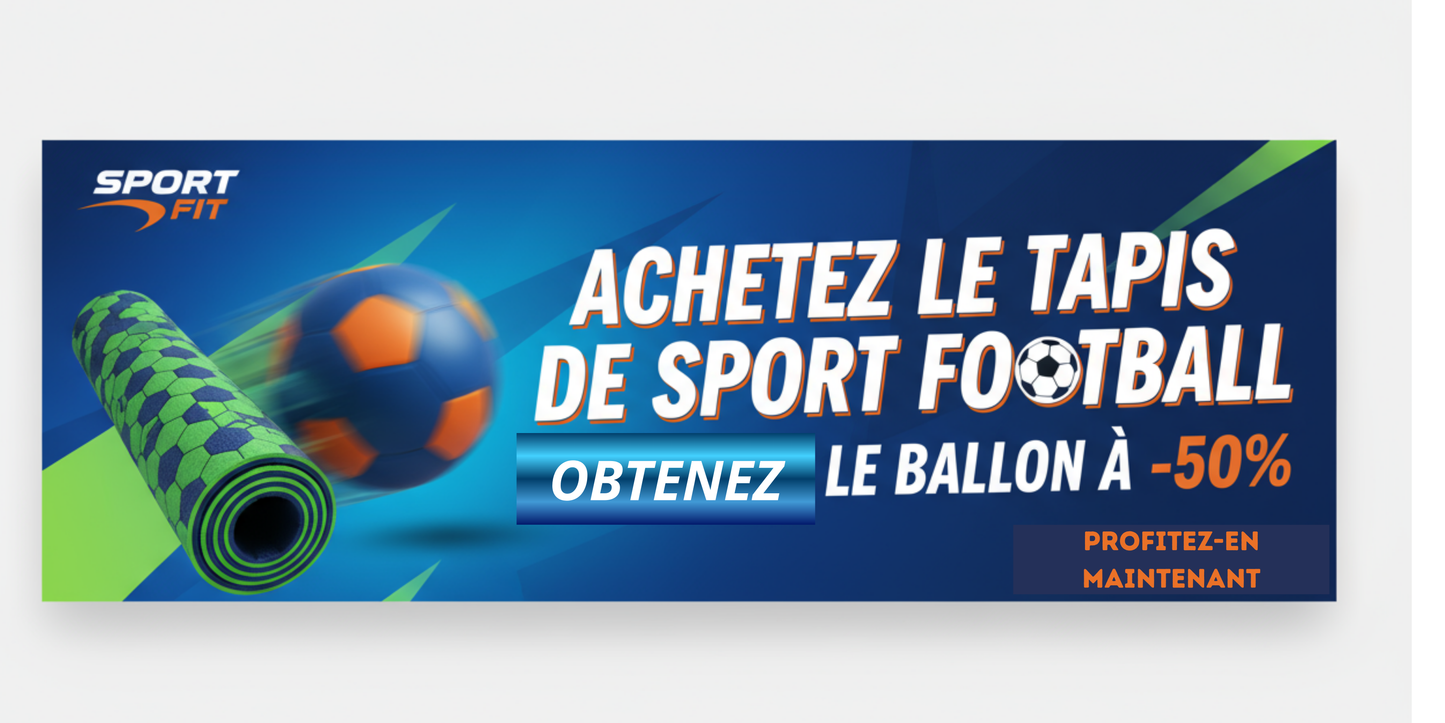 Tapis de sport | Football