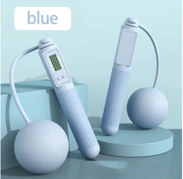 corde-a-sauter-digital-ropeless-bleue