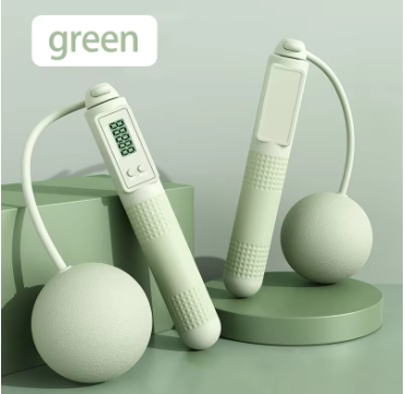 corde-a-sauter-digital-ropeless-verte