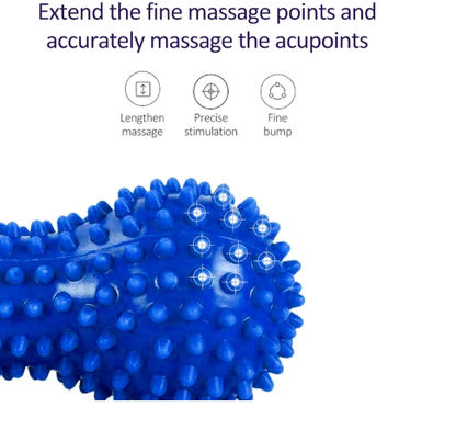 design-arrondi-des-pointes-stimulantes-du-rouleau-de-massage
