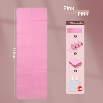 details-couleur-rose-tapis-yoga-eva