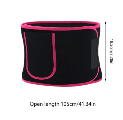 dimensions-ceinture-musculation-transpiration-avec-poche
