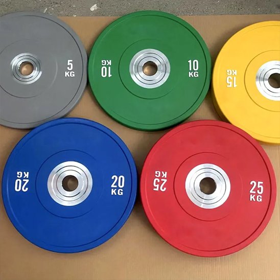 Disques de musculation par poids-couleur