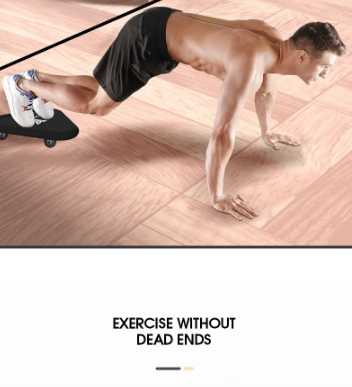 homme-pieds-en-appui-sur-la-roue-abdominale-plate-multidirectionnelle