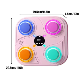machine-de-boxe-multicolore-enfant-modele-rose
