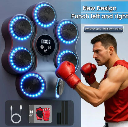 nouveau-design-de-la-machine-de-boxe-musicale-7-cibles-murales