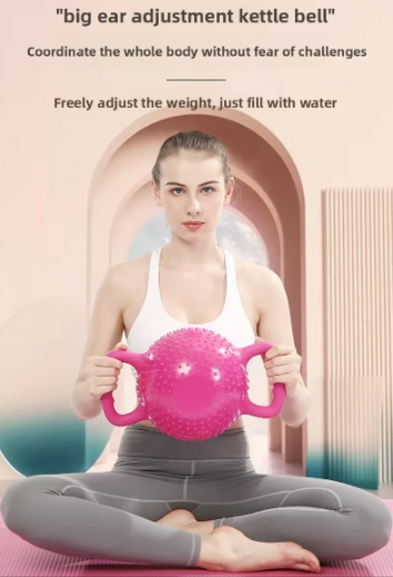 prise-confortable-de-la-PVC-kettlebell-ajustable