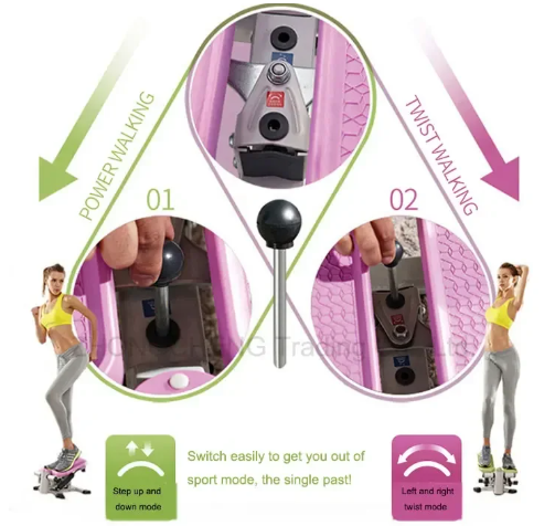 propriete-2-en-1-du-stepper-2-en-1-Fitness-pedales-LCD