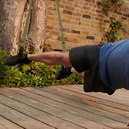 Sangle musculation pour utilisation en pompes et abdominaux